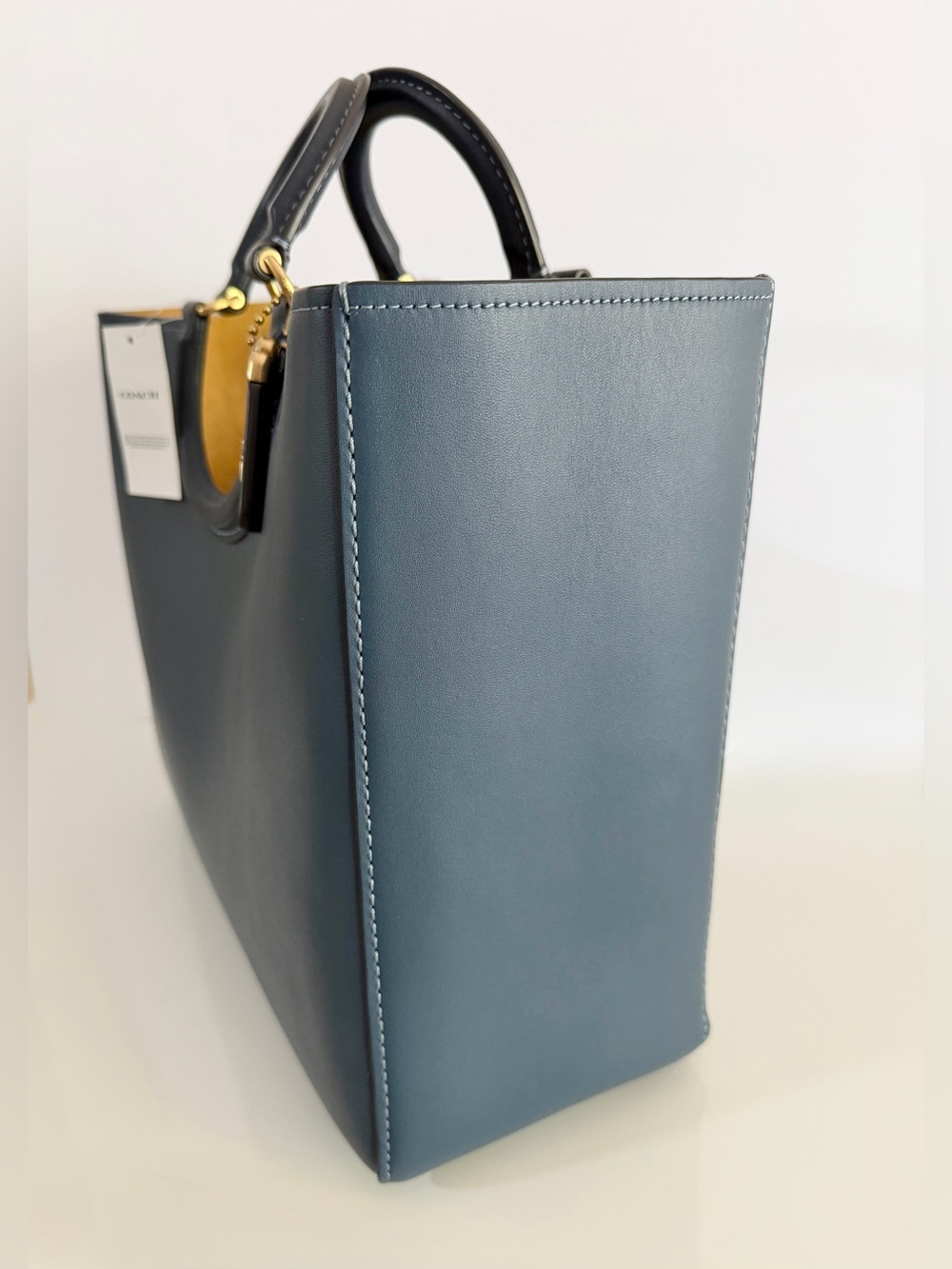 Coach Rae Tote in Dark Denim Multi - Picture 5 of 16